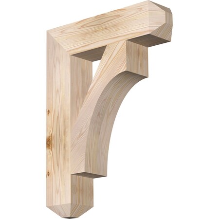 Ekena Millwork Westlake Craftsman Smooth Bracket, Douglas Fir, 5 1/2"W x 24"D x 32"H BKT06X24X32WTL04SDF